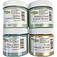 The Crafter's Workshop Stencil Butter Medium, Easy-to-Spread, Adds Shimmer, Shine and Colorful Texture, Cleans Up with Water, 4 pk, 2-oz each, Coastal