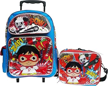 ryan world backpack and lunchbox