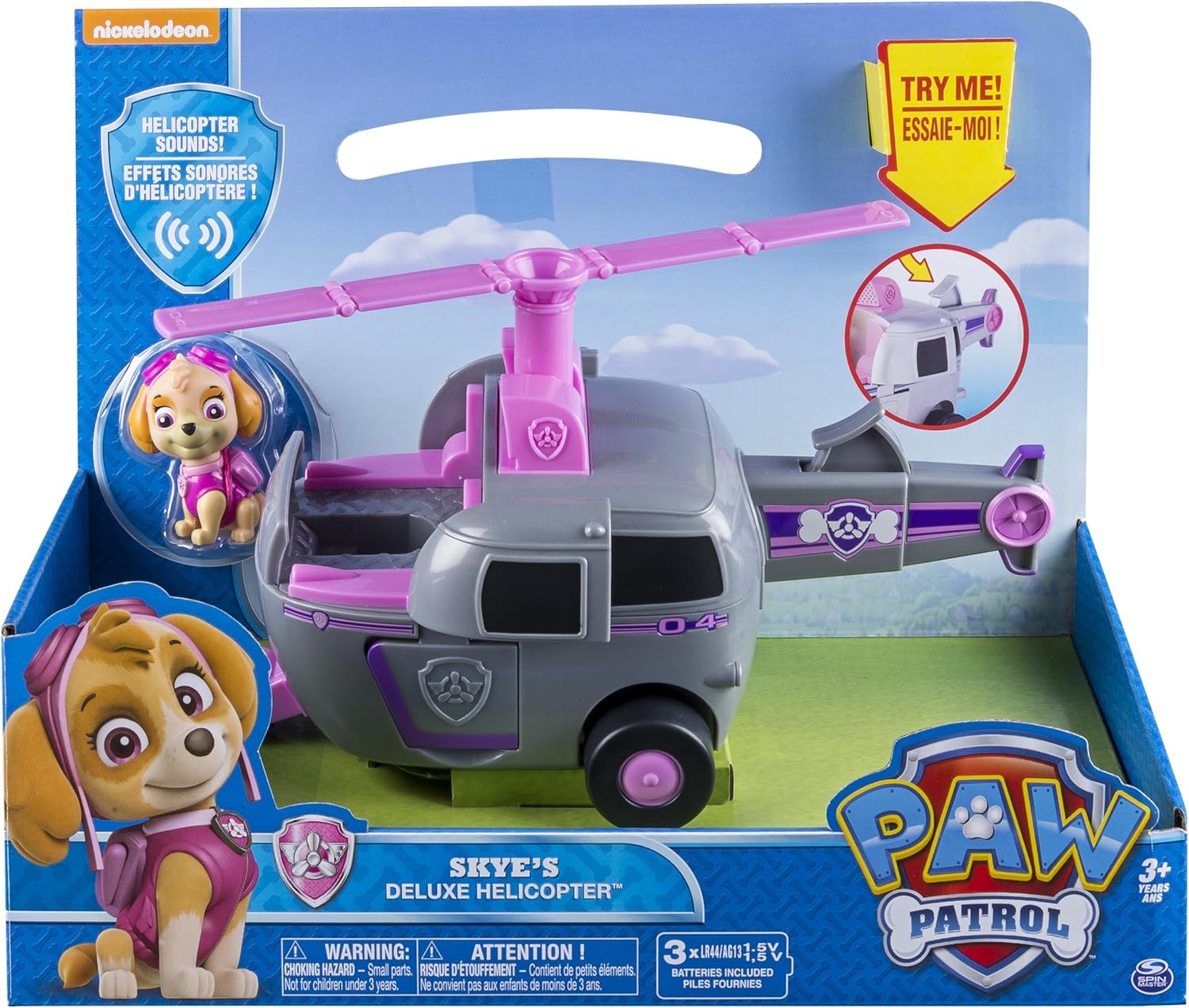 helicoptero skye paw patrol
