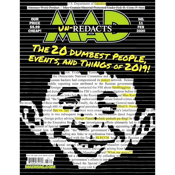 Amazon.com: MAD Magazine (2018-) #22 eBook : Various, Various