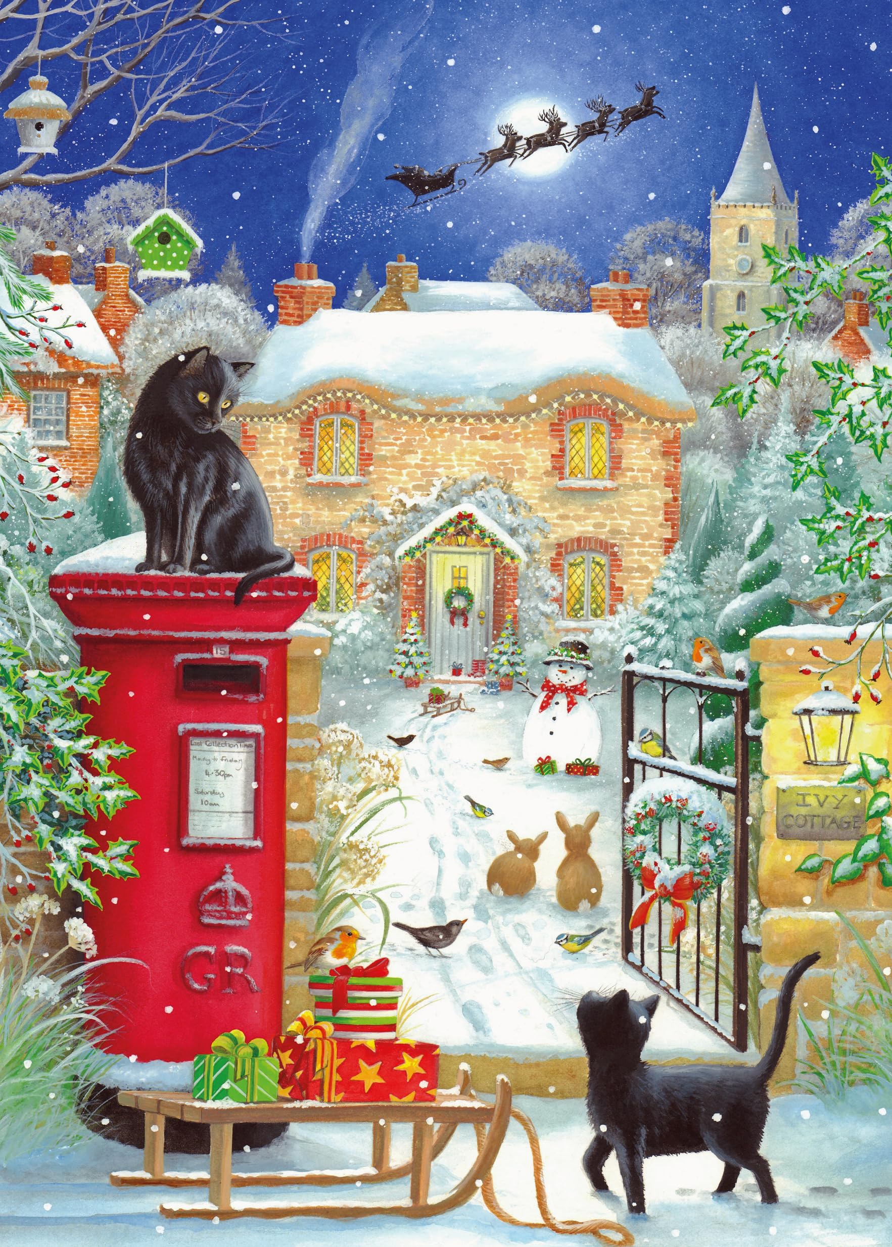 Otter House Gift Jigsaw Puzzle 1000 Piece - Ivy Cottage