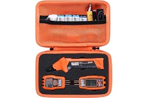 co2CREA Hard Travel Case Replacement for Klein Tools ET310 AC Circuit Breaker Finder Integrated GFCI Outlet Tester