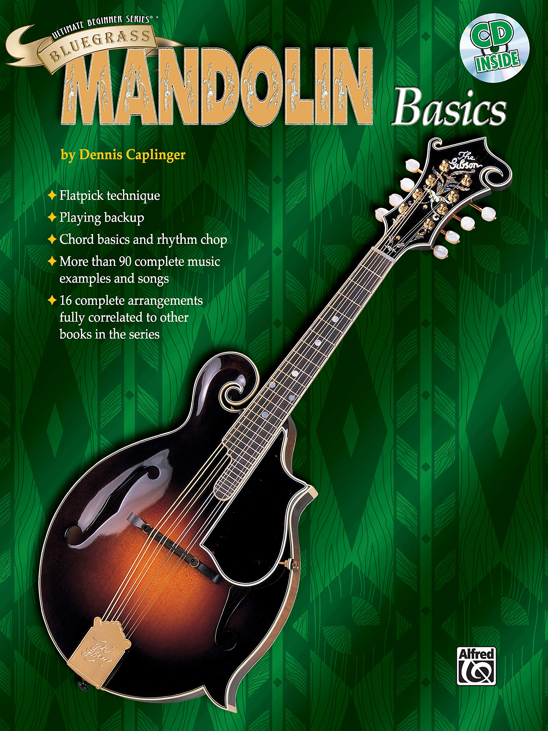 Bluegrass Mandolin Basics (Ultimate Beginner Series, Book & Cd) (9780769285412)