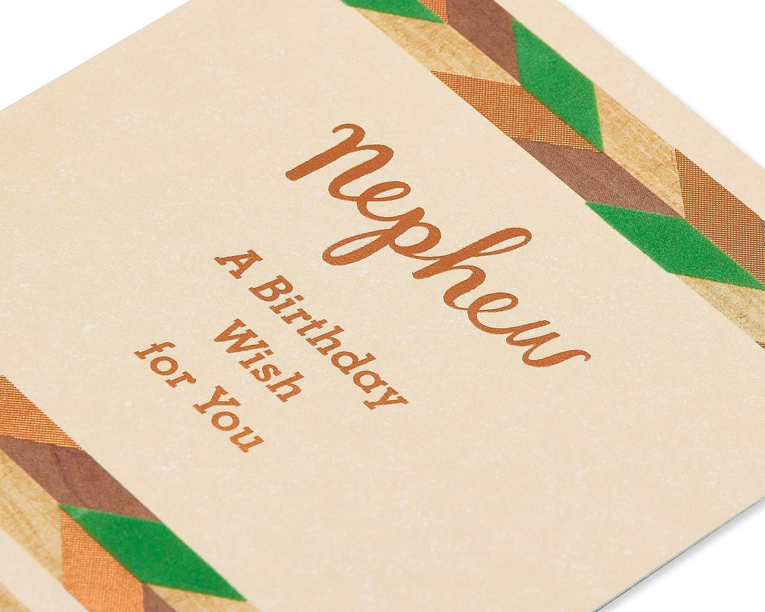 Tough Guy American Greetings Birthday Card for Nephew 