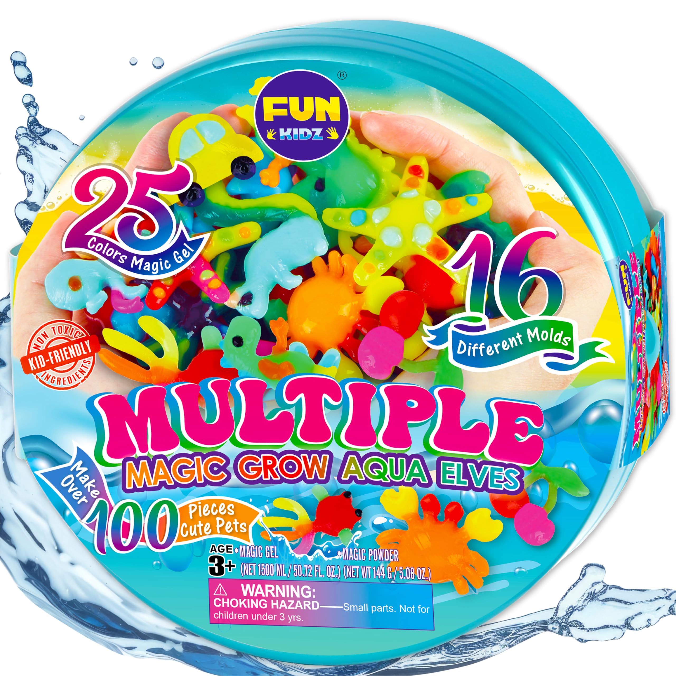 Photo 1 of Summer Multiple Magic Aqua Elves Toy Kit for Kids, FunKidz Water Fairy Gel Kit Squishy Kit for Girls Activities for Boys Ages 3+