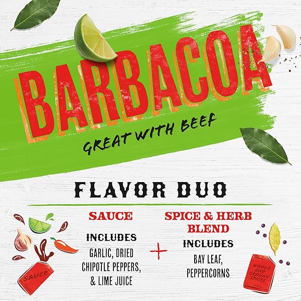 MEZCO BARBACOA FLAVOR DUO, SAUCE, SPICE AND HERB BLEND, MEAL PREP KIT, 6.11 OZ