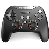 SteelSeries Stratus XL, Wireless Gaming Controller, Bluetooth, 14 Buttons, (Windows / Android / Samsung Gear VR / HTC Vive / Oculus) - Black