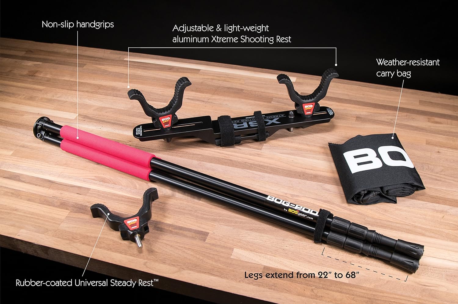 BOG SSC, Super Steady Tripod Kit : Gun Monopods Bipods And Accessories : Sports & Outdoors
