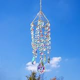 HDCRYSTALGIFTS Crystal Suncatchers Hanging Wind Chime Style Rainbow Maker view 4