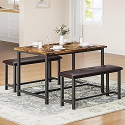 IDEALHOUSE Dining Table Set for 4, Kitchen Table
