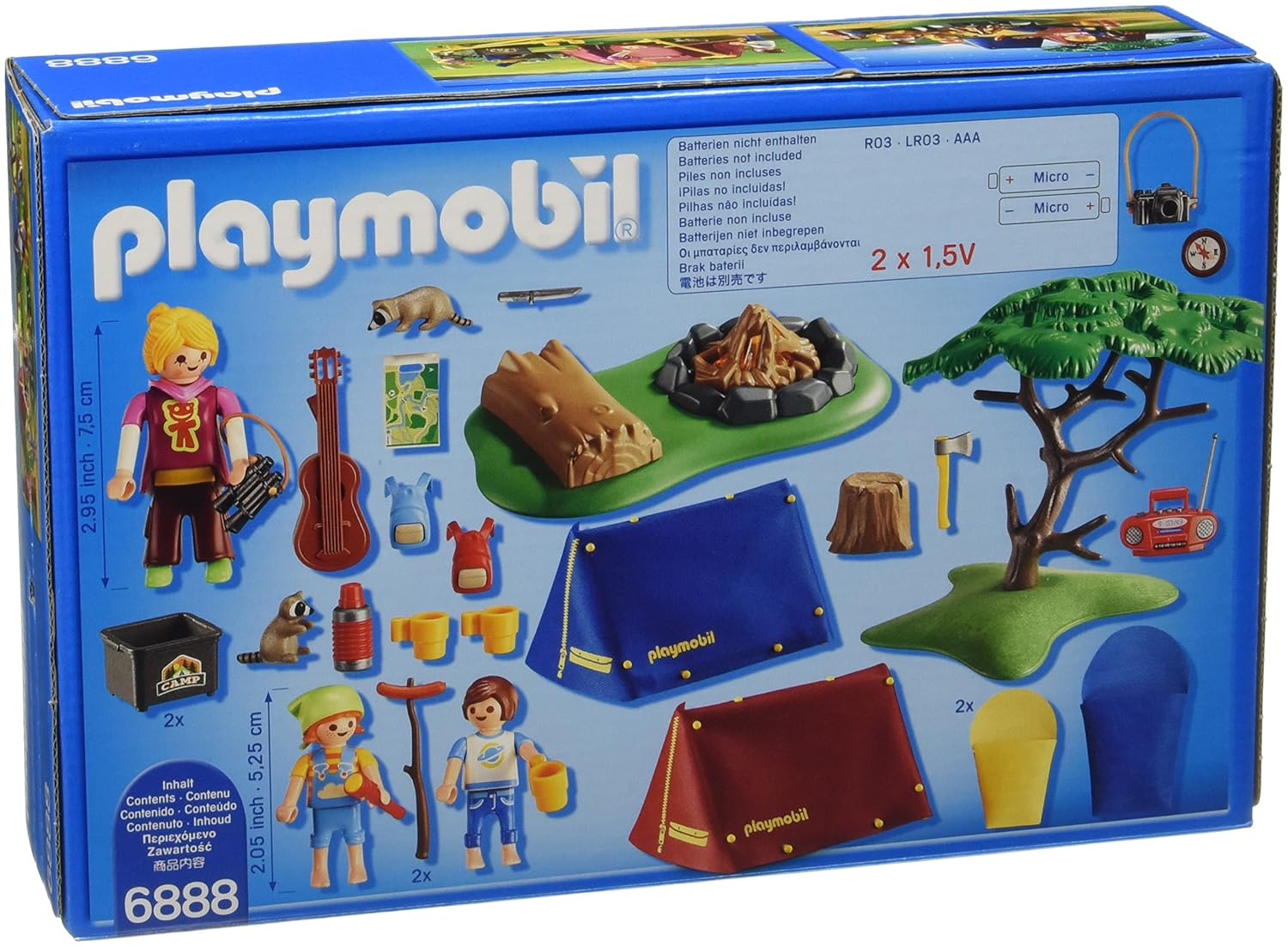 playmobil camp site 6888