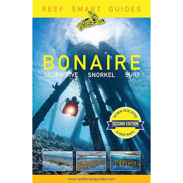 Bonaire Island Waterproof Dive Card with Species: Reef Smart