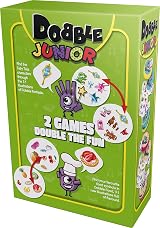 Asmodee Dobble Junior Card Game Fantasia & Food Brand New in Tin view 2