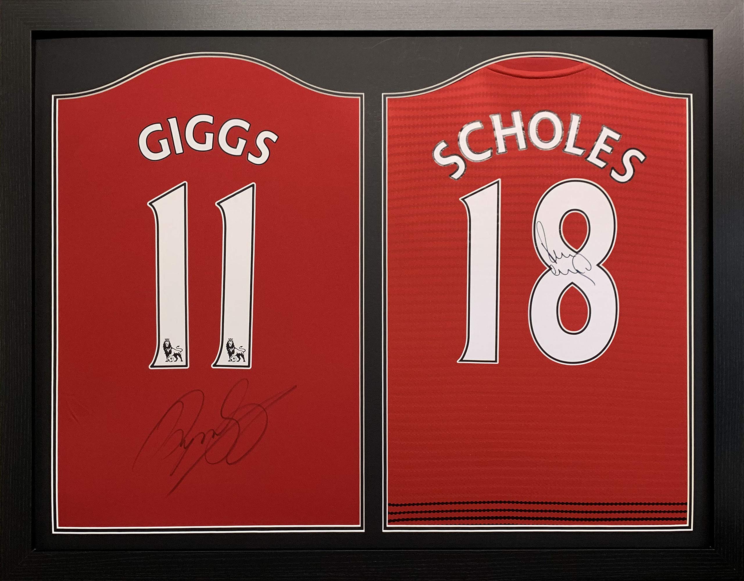 scholes signed shirt