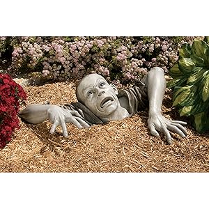 Design Toscano The Zombie of Montclaire Moors Halloween Statue