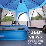 Coleman Octagon Tent 6-8 Man Festival Dome Waterproof Groundsheet view 6