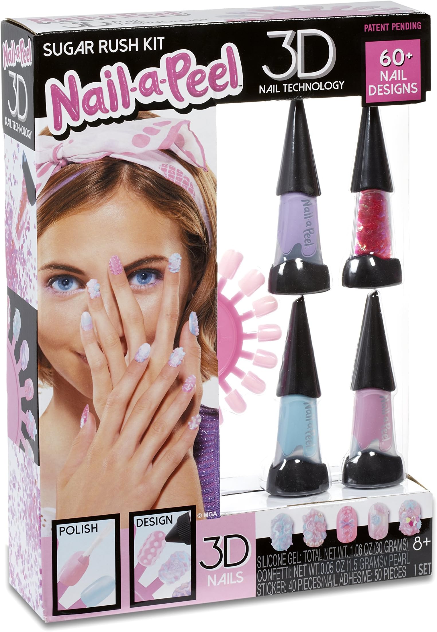 Nail A Peel Theme Kit, Sugar Rush