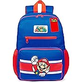 Super Mario Backpack for Kids Lightweight School Bag with Compartments Book Bag Daypack for PE Sports Gamer School Supplies Gifts for Kids