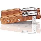 Cangshan N1 Series 61857 German Steel Forged 4-Piece Starter Knife Block Set