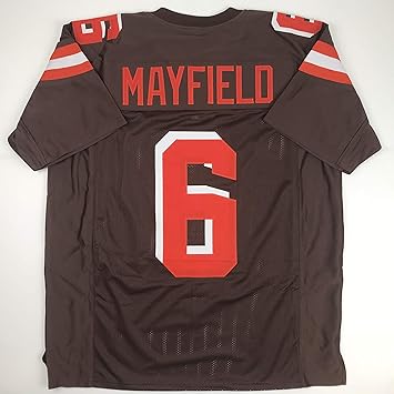 baker mayfield jersey signed