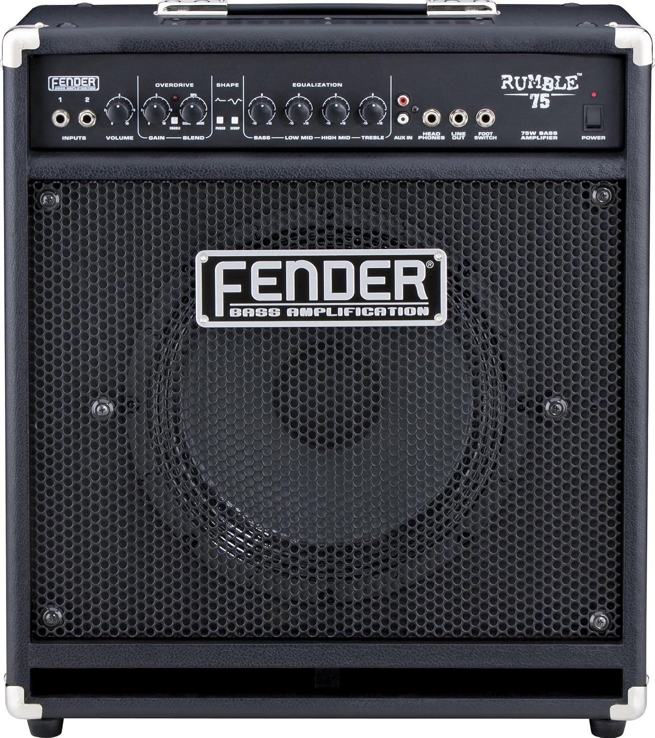 Fender Rumble 75 Bass Amplifier Amazon.co.uk Musical Instruments