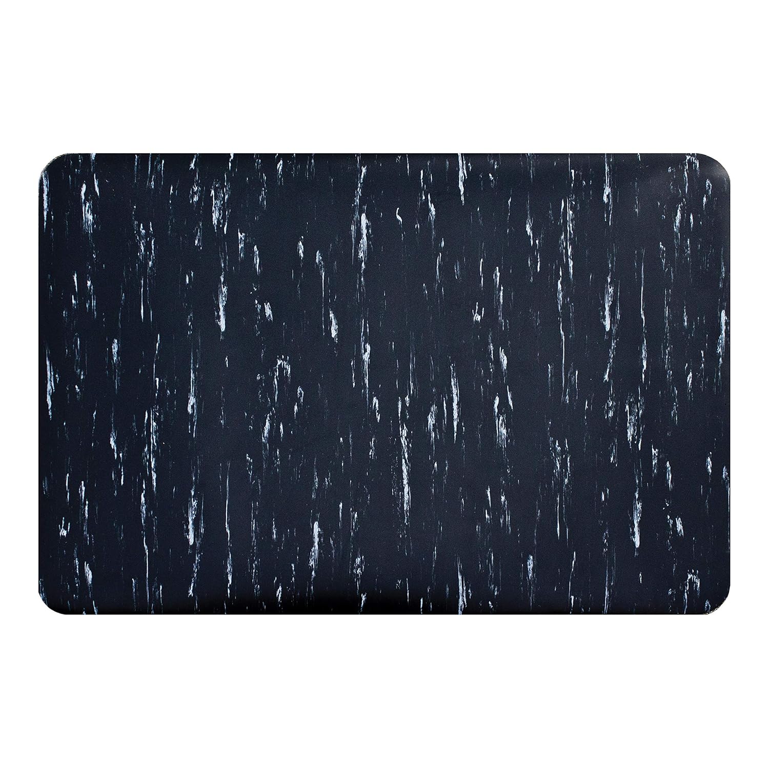 AmazonBasics Anti-Fatigue Mat Marbleized Composite Mat 1/2" Thick 3x5 Black/White