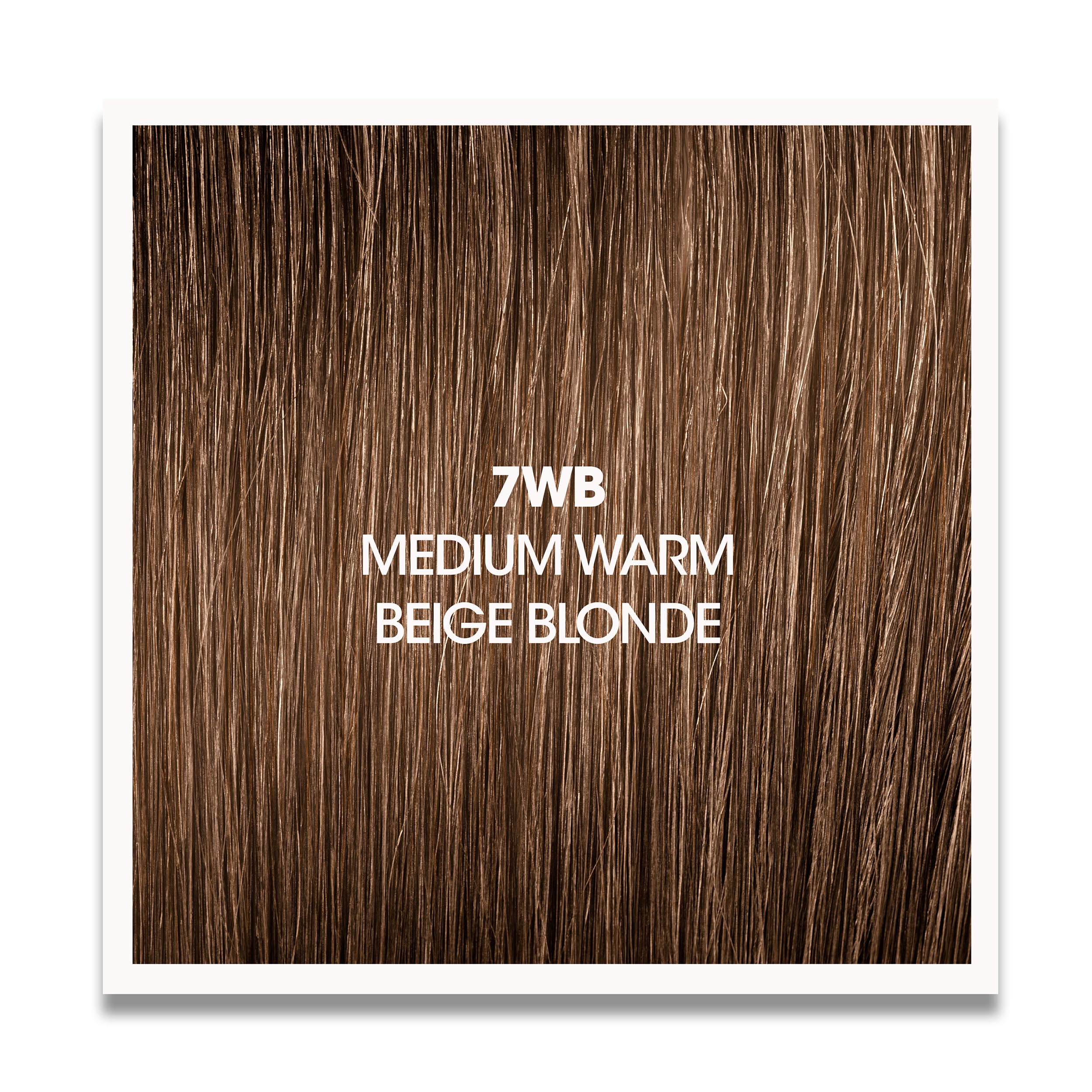 Better Natured 7WB Medium Warm Beige Blonde Permanent Hair Color Dye Kit (Color, Developer, Barrier Cream, Gloves, Cleaning Wipe, Shampoo and Conditioner) Radiant Color that Lasts up to 8 Weeks