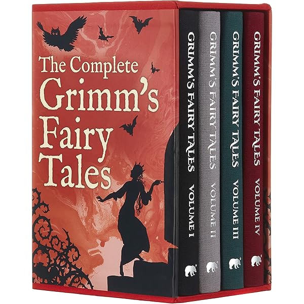The Complete Grimm's Fairy Tales: Deluxe 4-Book Hardback