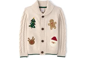 Gymboree Boys' and Toddler Long Sleeve Button Front Cardigan