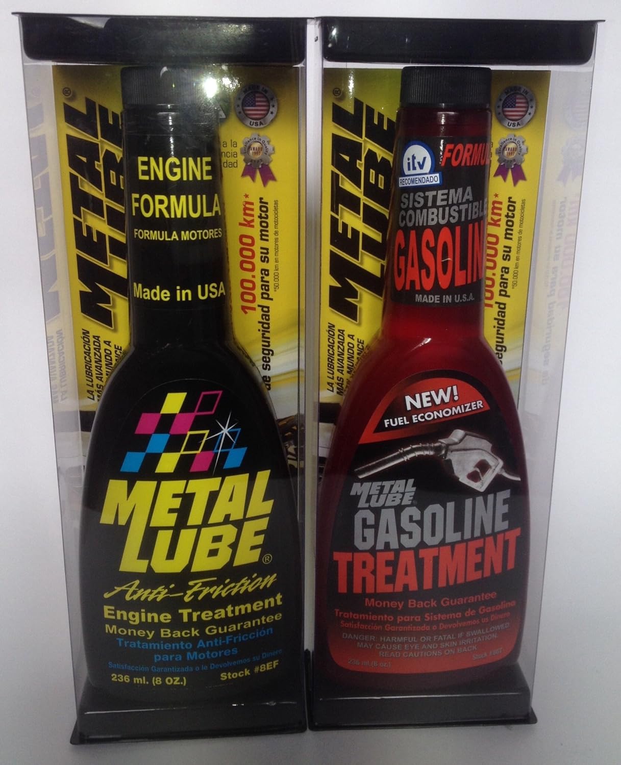 Metal Lube Pack Fórmula Motores y Tratamiento Gasolina pre ITV Amazon