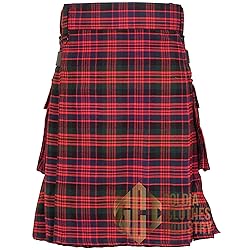 Goldia Clothes Industry Tartan Kilts l Men's