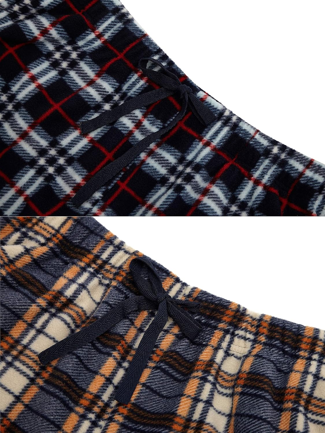 Sova Men's 2-Pack Ultra Comfy Fit Micro Fleece Pajama Pants (2 pcs Set): Clothing