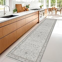Washable Non Slip 2x10 Hallway Runner Rug - Long