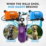 Mud Daddy Dog Washer Portable Paw Cleaner 5L Capacity Orange view 4