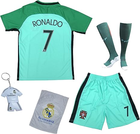 ronaldo green jersey