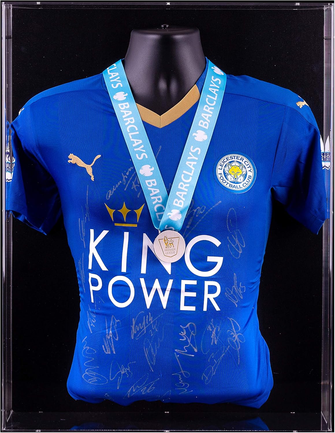 leicester city signed jersey