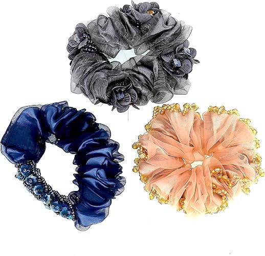 Amazon Com Comelyjewel Pack Of 3 Women Hair Accessories Hair Ties