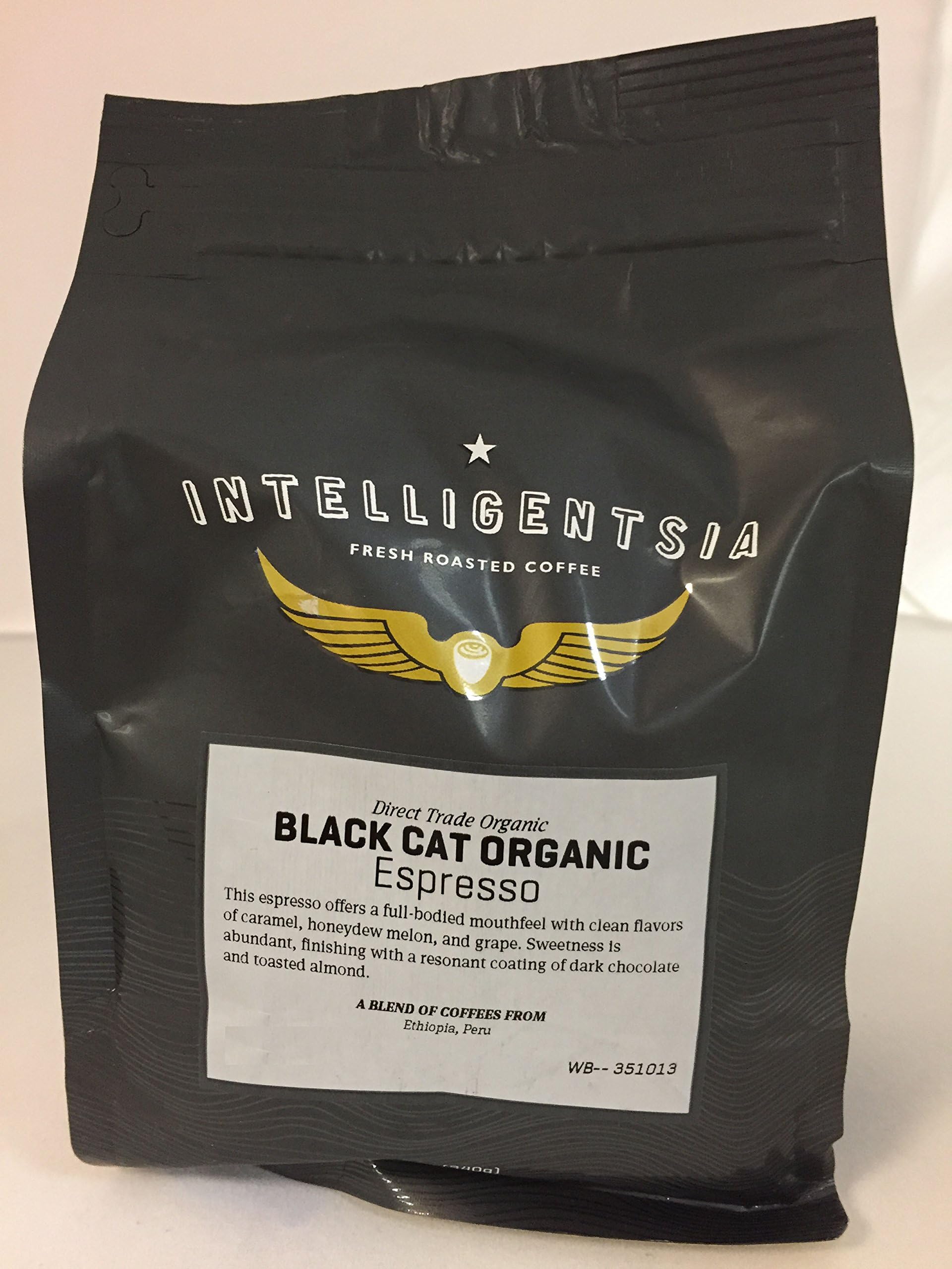 Intelligentsia, Black Cat, Organic Espresso, Whole Bean Coffee 5lb