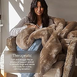 UnHide Marshmallow - Faux Fur Blanket - Heavy