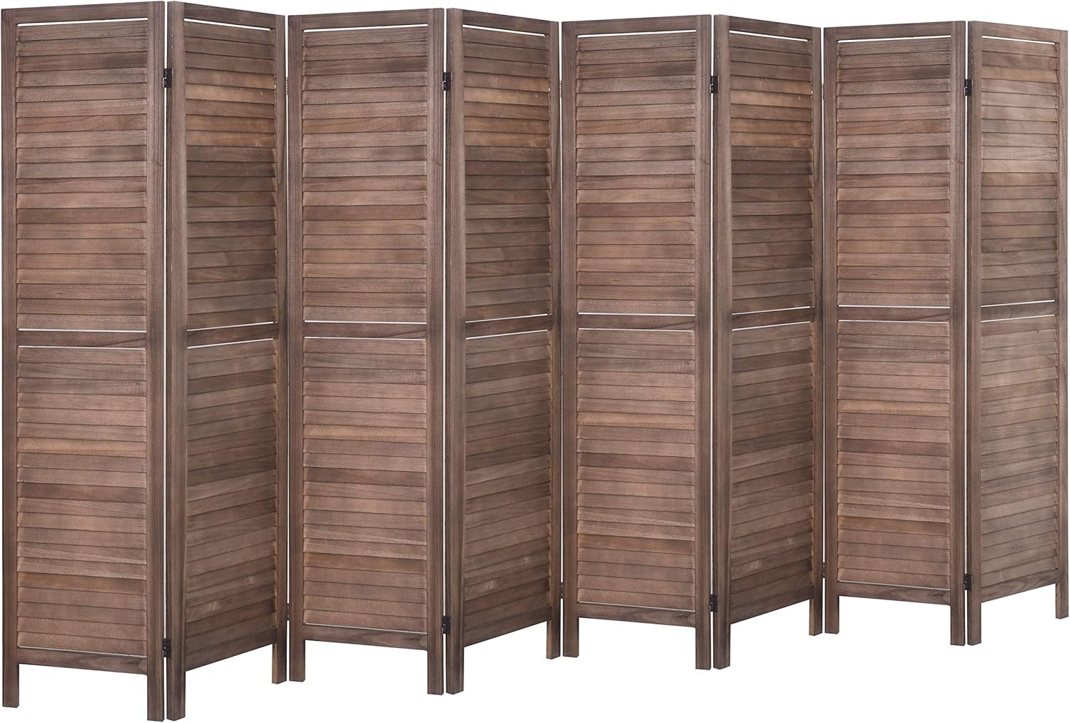 Rose Home Fashion RHF 8 Panel 5.6 Ft Tall Wood Room Divider