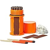 UCO Stormproof Match Kit with Waterproof Case, 25 Stormproof Matches and 3 Strikers