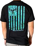 Outfitters Blue Camo American Flack 
