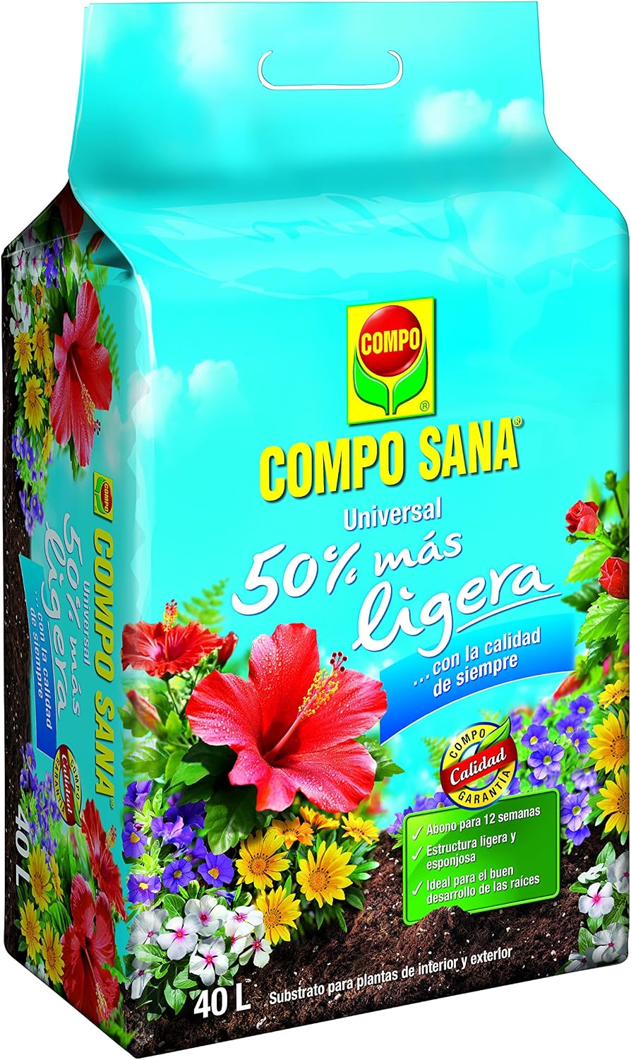 Universal M234029 - Sustrato Compo Sana Ligera 40l: Amazon.es: Jardín