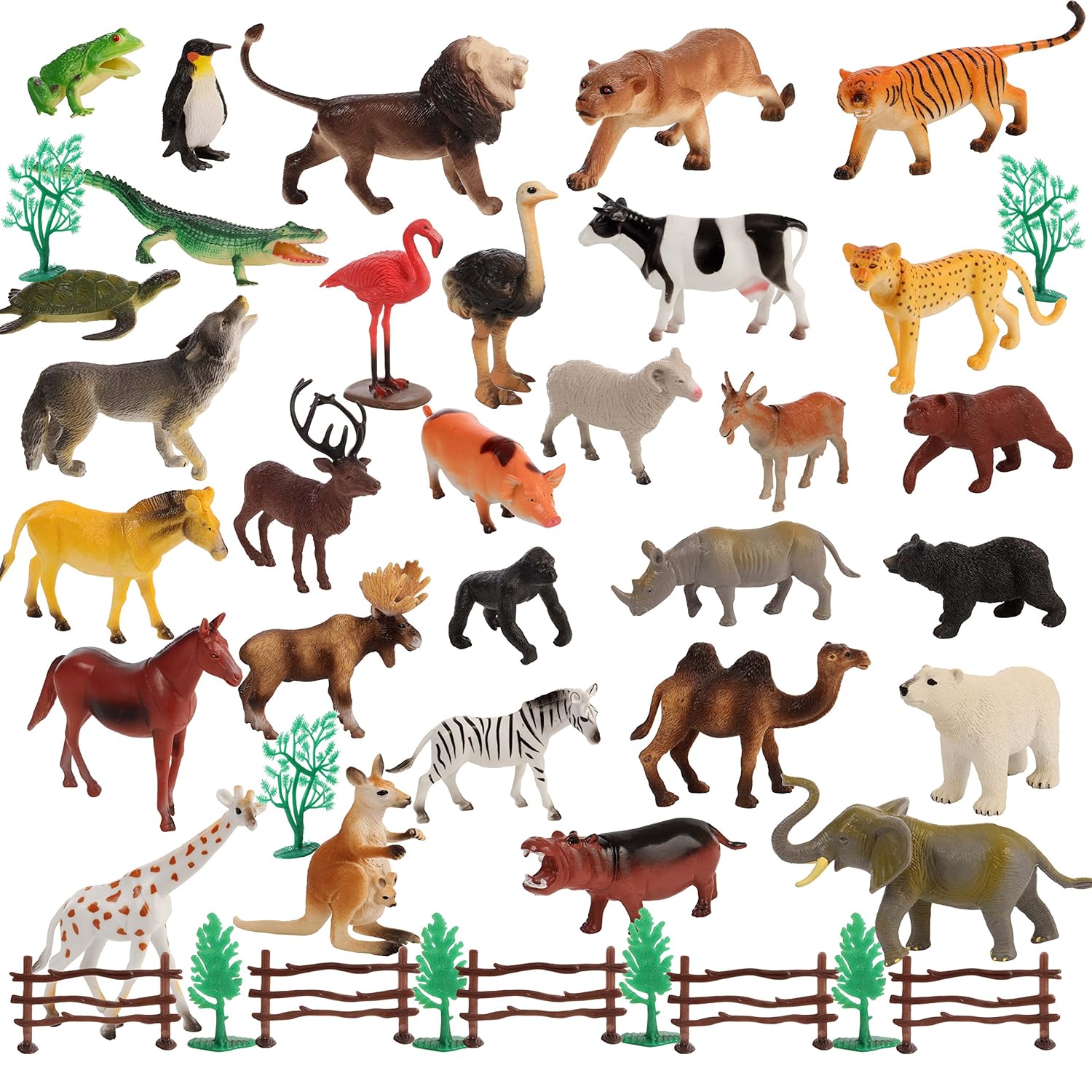 Buy 50 Piece Large Size Animal Set 30 