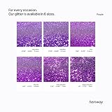 Hemway Purple Microfine Glitter 100g for Resin Nails Crafts Cosmetic view 3