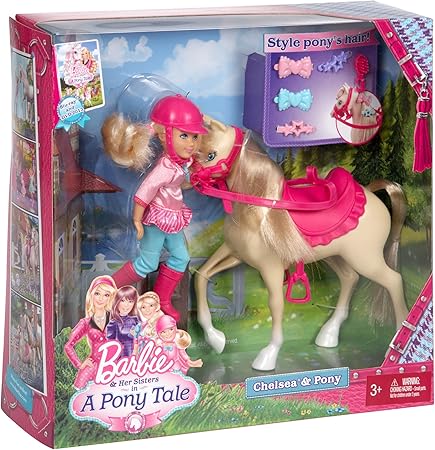 barbie chelsea pony set