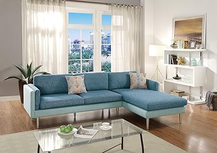 Amazon Com Esofastore Eye Catching Modern Sectional Sofa 2pcs Set