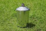 Simpa Garden Fire Bin Incinerator 90 Litre Galvanised Small Medium Large view 3