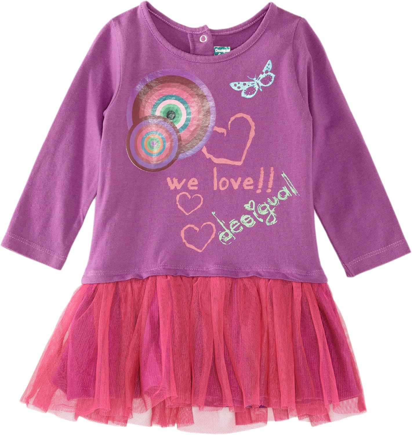Desigual BabyGirls Newborn Dress Amazon.sg Fashion