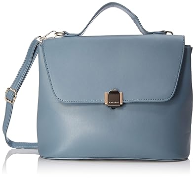Caprese Iselin Womens Satchel (Blue)